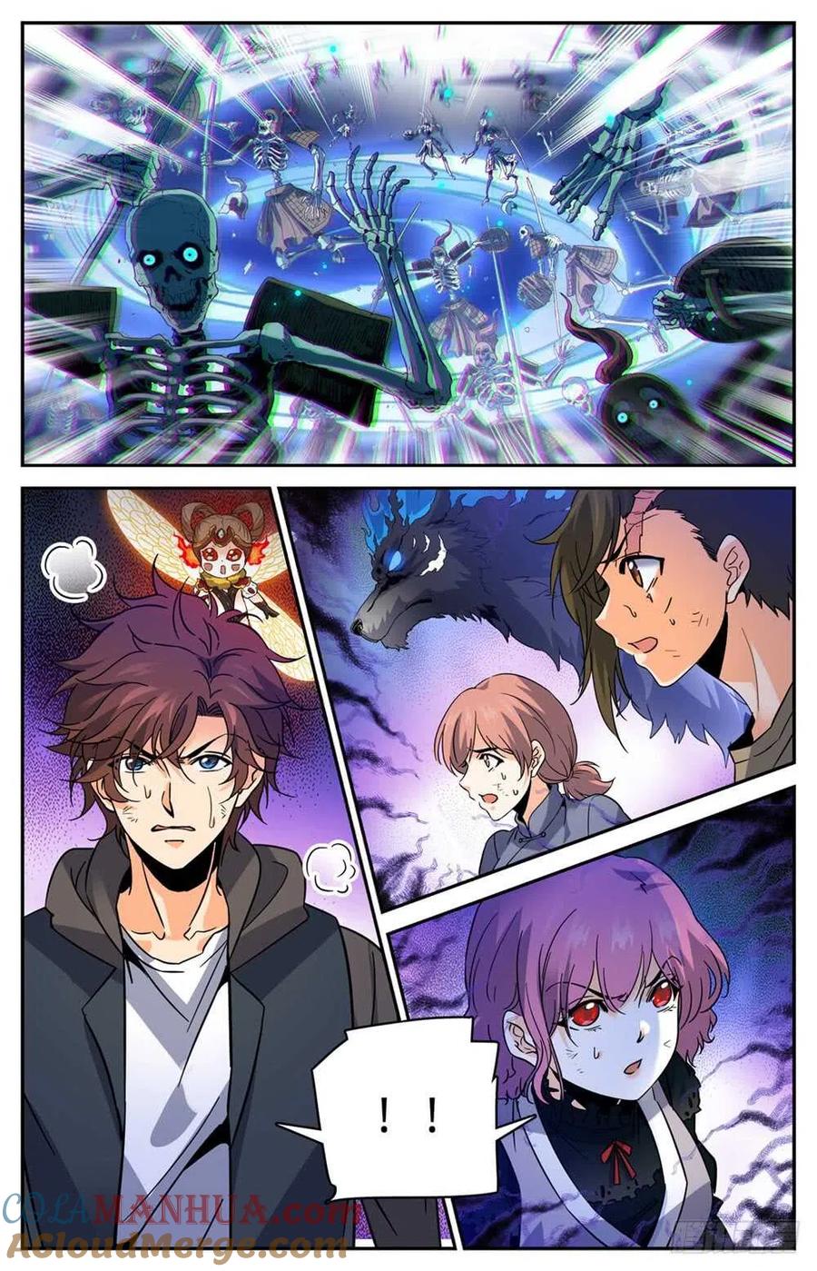 全职法师 第444话 破灭，骷髅族群！ 第5页