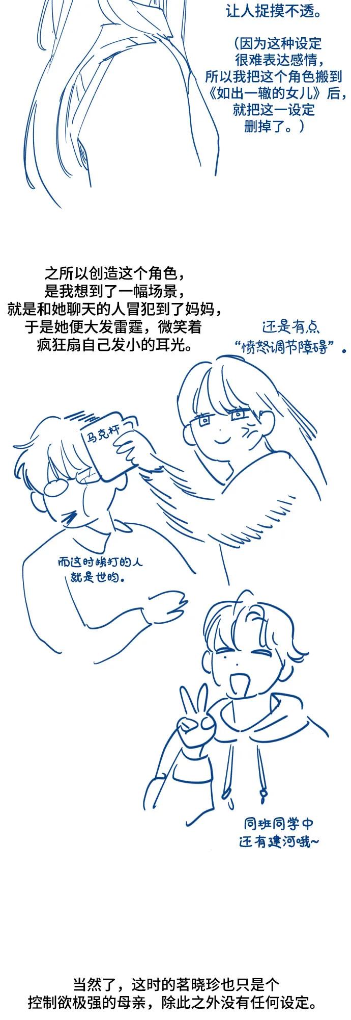 如出一辙的女儿 【免费】后记 第8页