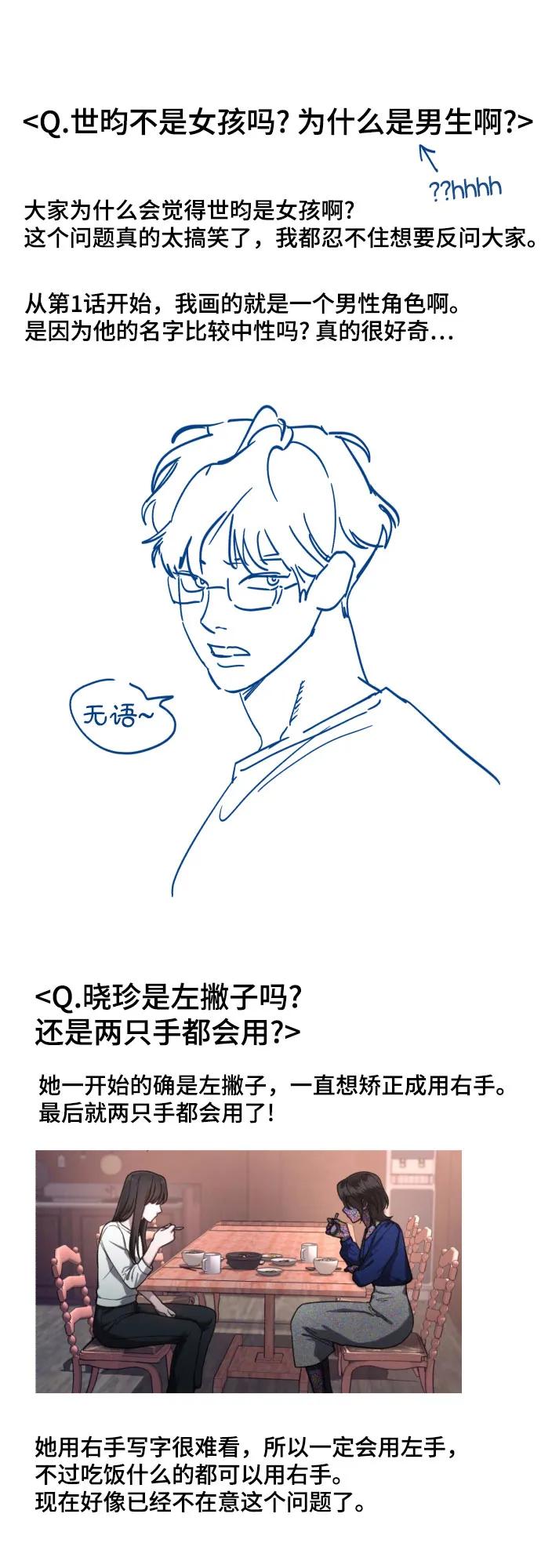 如出一辙的女儿 【免费】后记 第48页