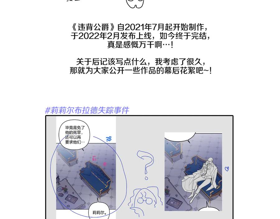 如果违背公爵的话 - 后记 - 第2张图