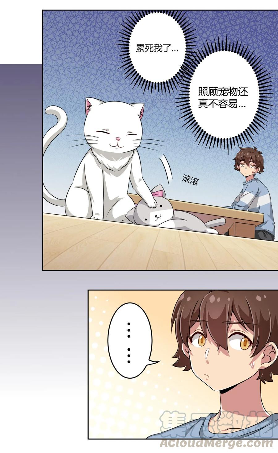 神赐予我这种尴尬的超能力究竟有什么用？ - 008 猫娘？喵娘？ - 第19张图