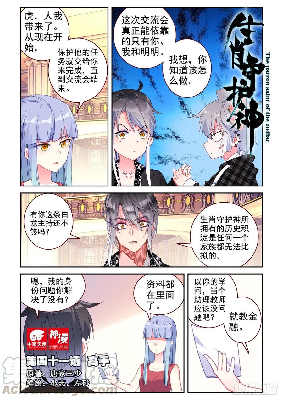 《生肖守护神》41 高手 第1页