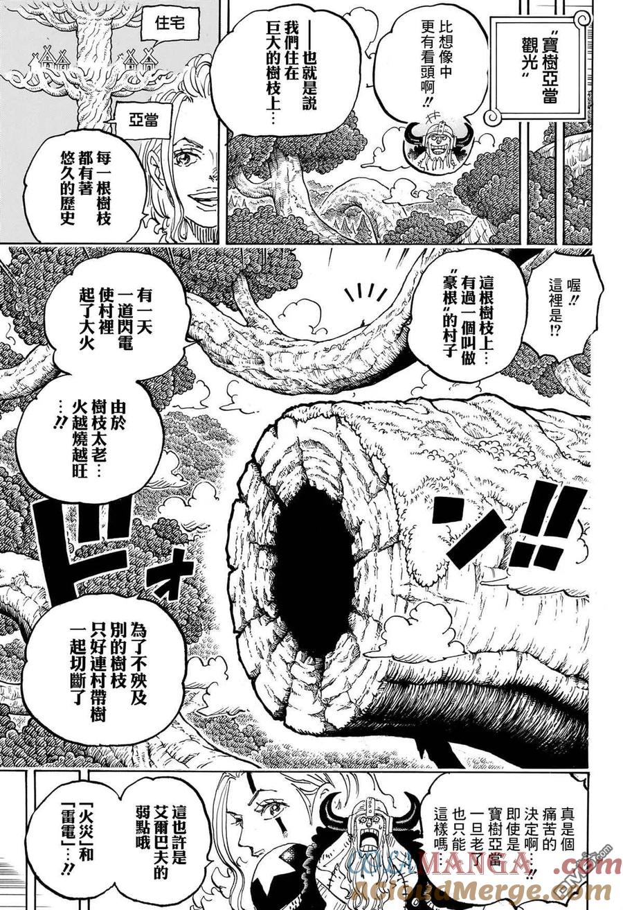 海贼王 第1141话 年长的女性 第3页