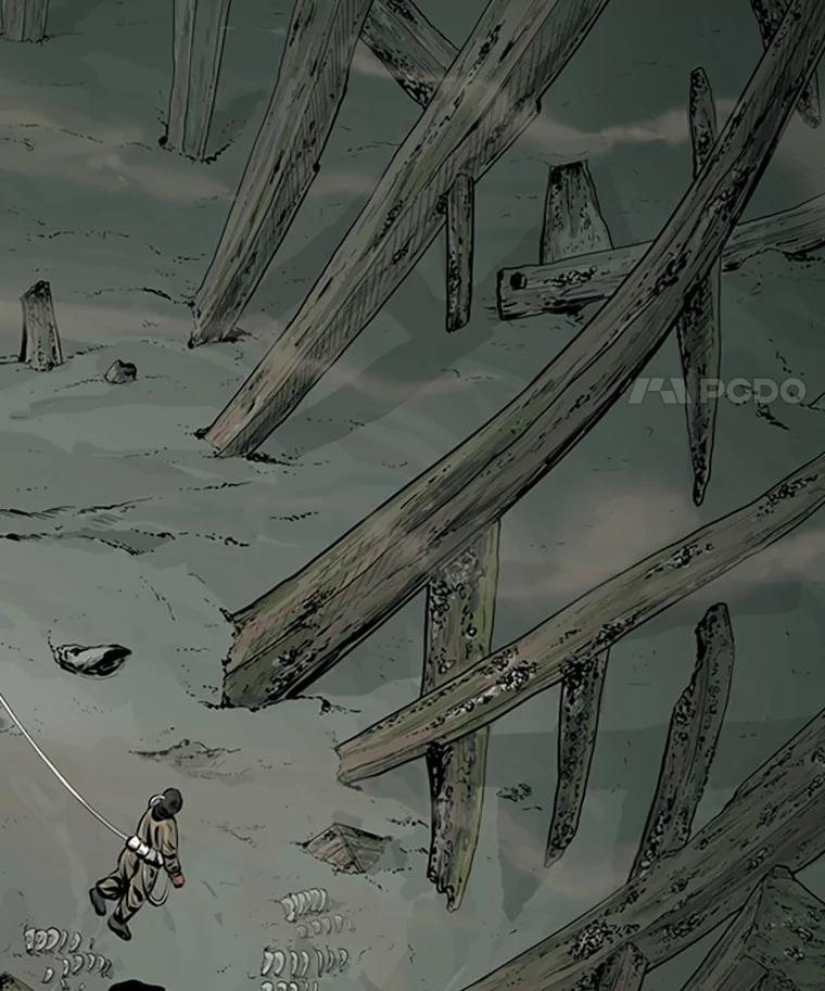 《孤军寻宝》46.晕船 第5页
