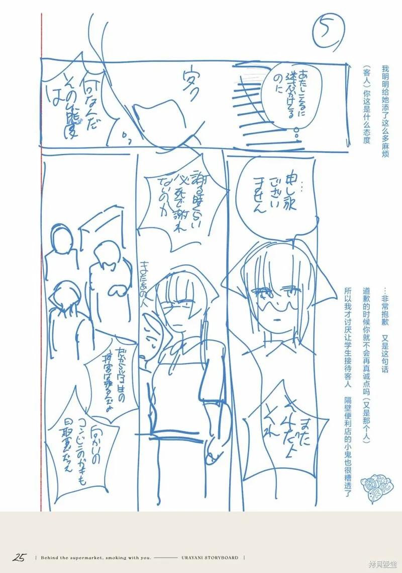 《在超市后门吸烟的二人》03卷后记 第38页