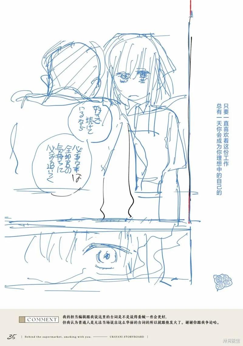 《在超市后门吸烟的二人》03卷后记 第48页
