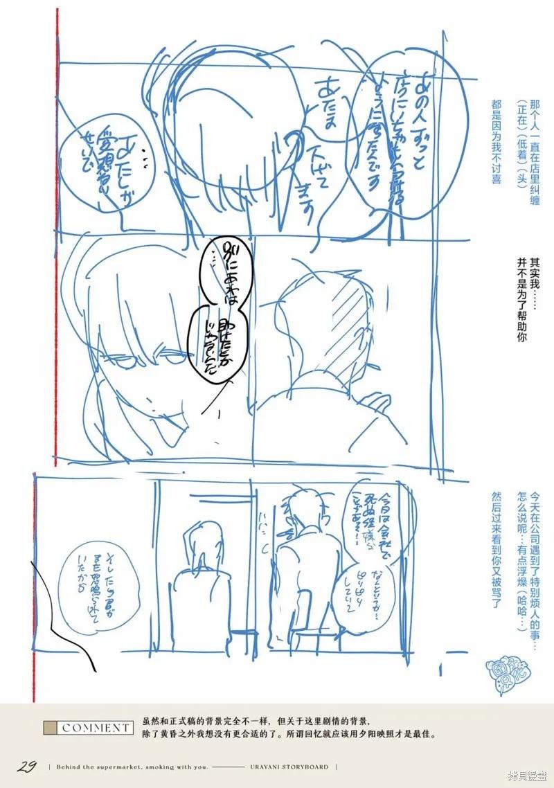 《在超市后门吸烟的二人》03卷后记 第42页