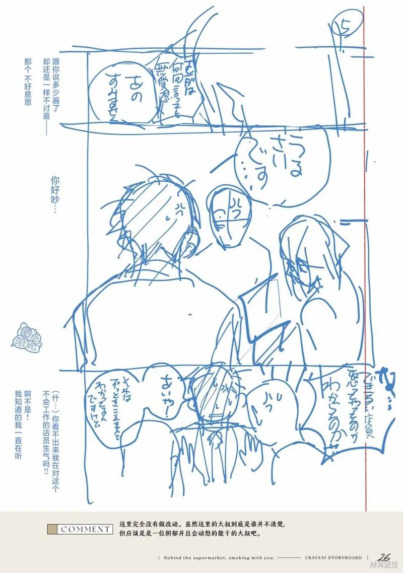 《在超市后门吸烟的二人》03卷后记 第39页