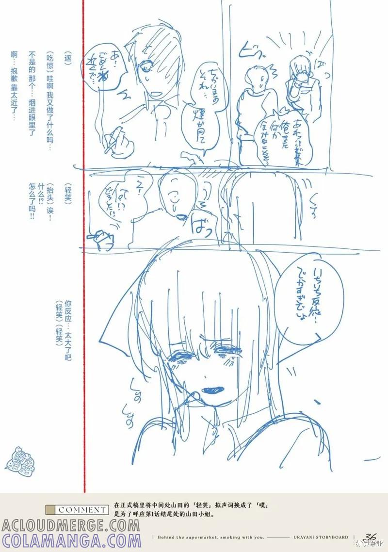《在超市后门吸烟的二人》03卷后记 第49页