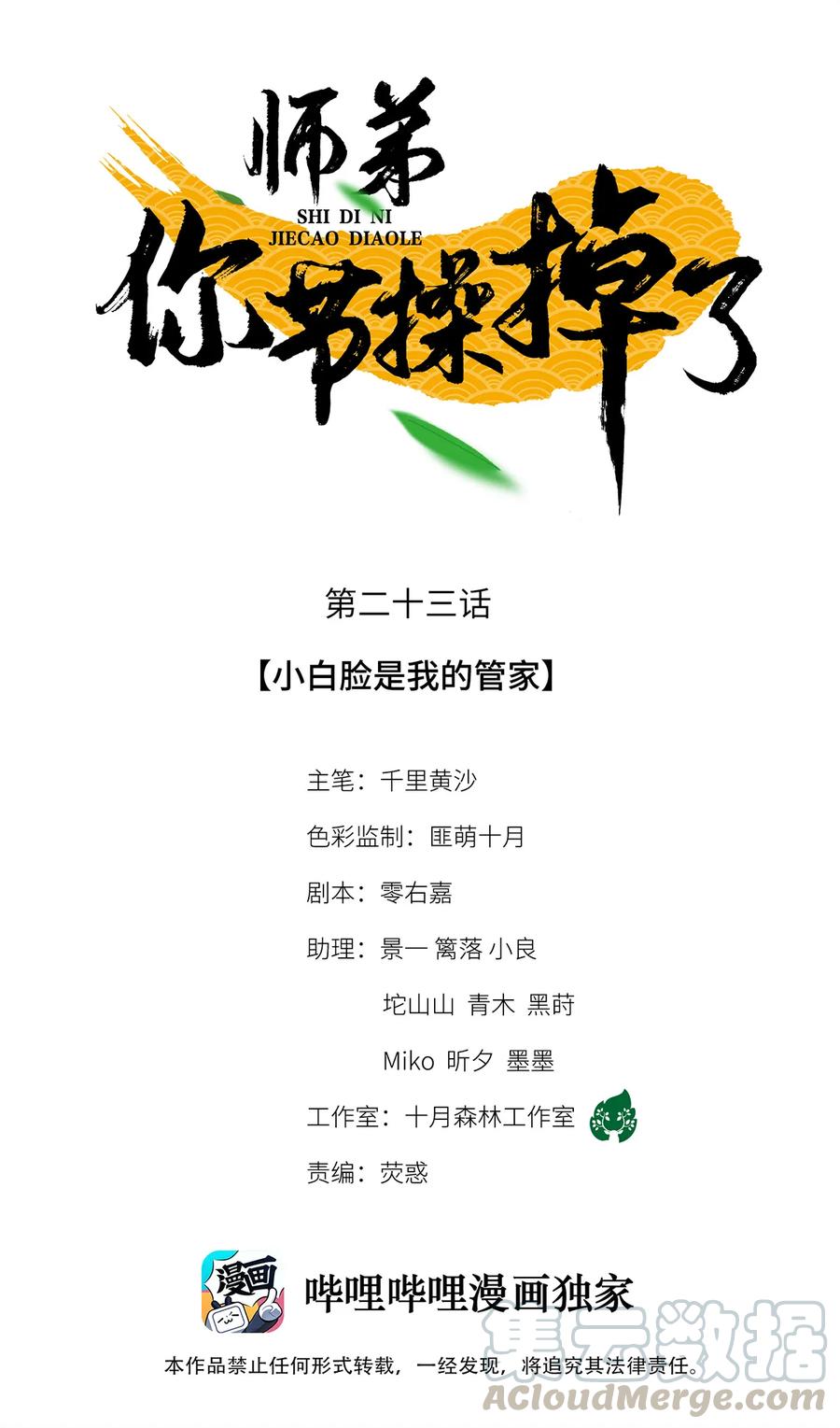 师弟你节操掉了 - 23 小白脸是我的管家 - 第1张图