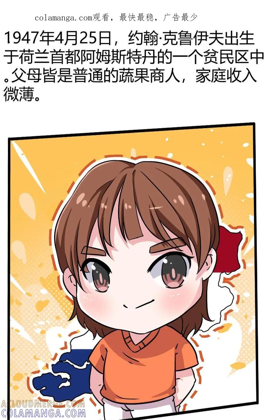 《嘿！疯狂足球》第40话：约翰.克鲁伊夫 第1页