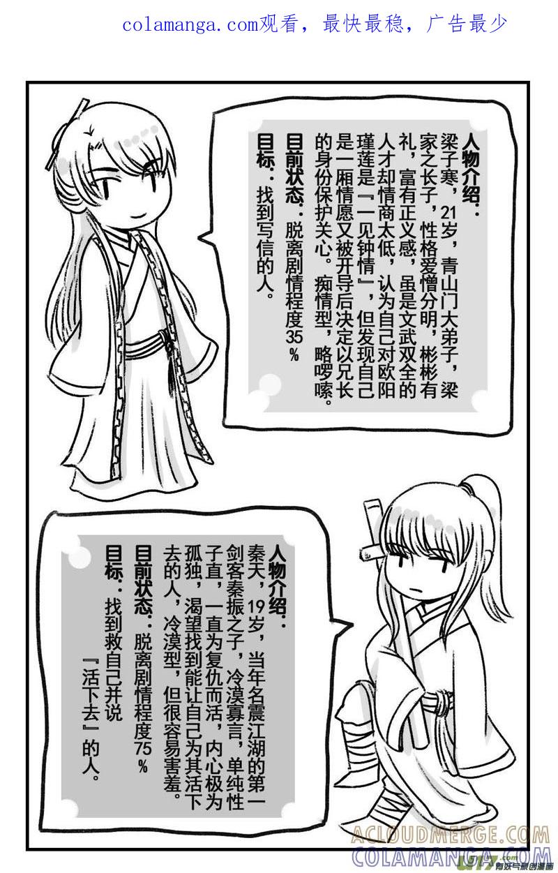 《龙套也要谈恋爱》【人设＋同人图】 第1页