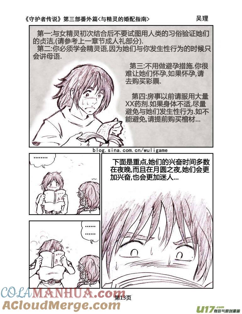 《守护者传说》119番外篇＜与精灵的婚配指南＞ 第13页