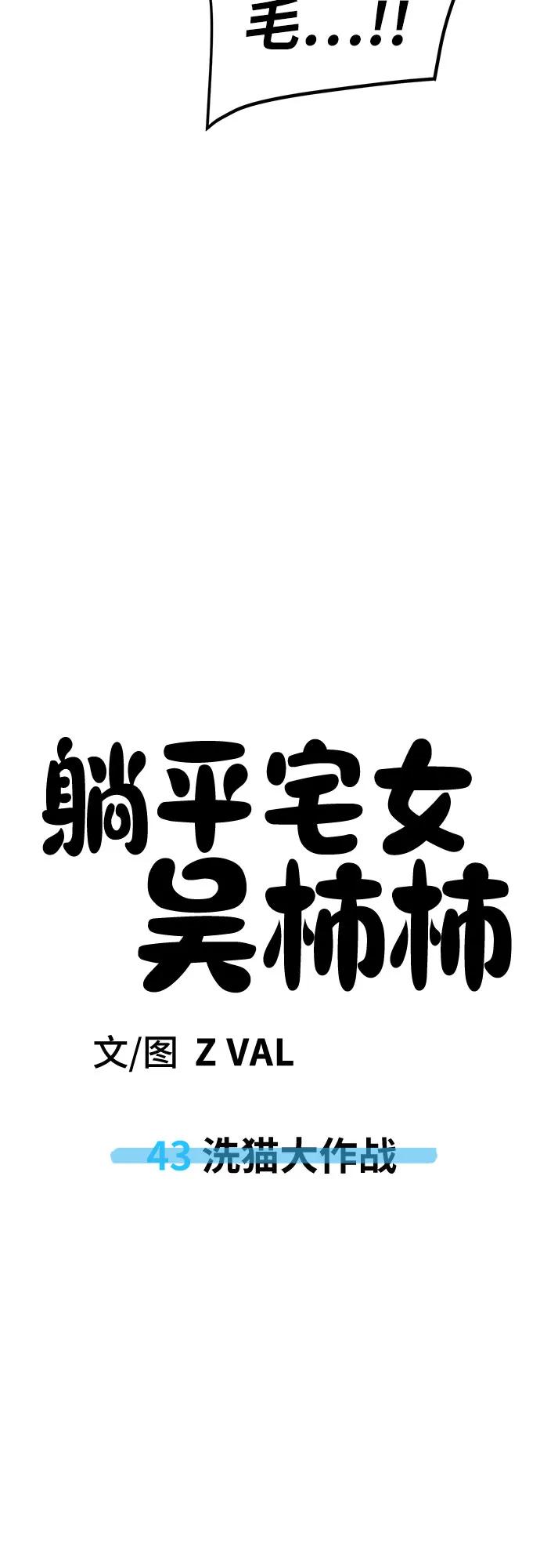 《躺平宅女吴柿柿》[第43话] 洗猫大作战 第40页