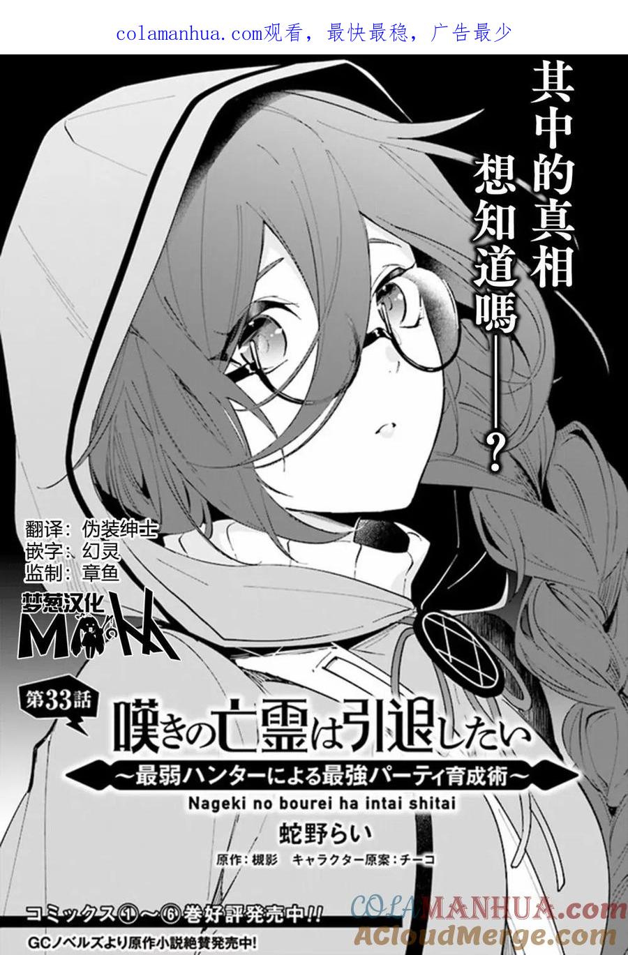 叹息的亡灵好想隐退-最弱猎手的最强队伍养成术- 第33话 第1页