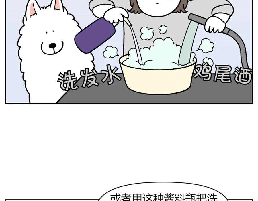 《我的狗子叫棉花》第48话 洗澡 第17页