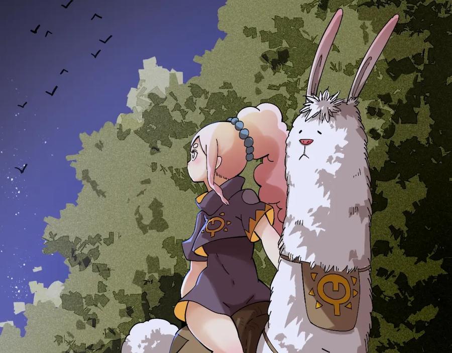 《桃与末世之书》第46话 沉重的语句 第76页