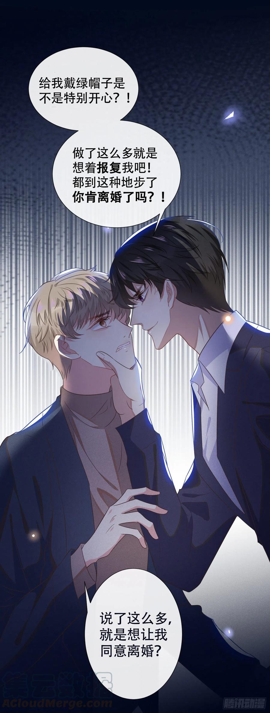 他说我是黑莲花 第30话 你肯离婚了吗？ 第19页