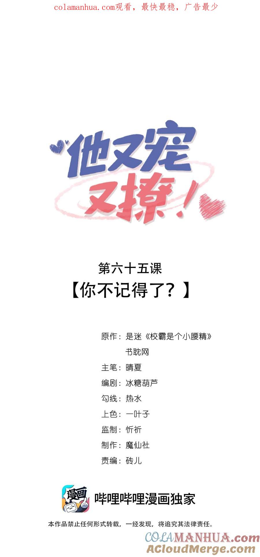 他又宠又撩 065 你不记得了？ 第1页
