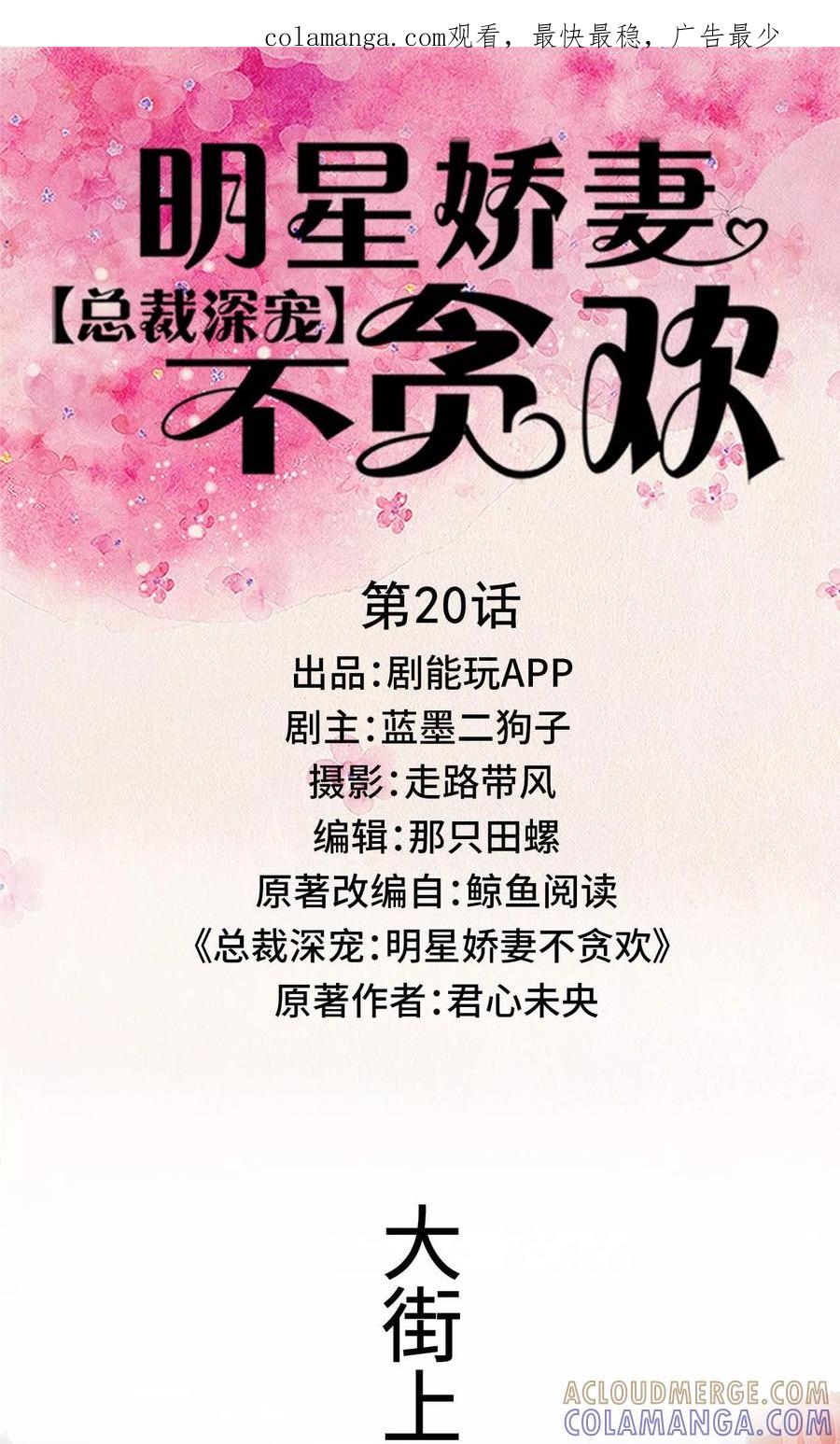 《总裁深宠：明星娇妻不贪欢》第20话 第1页
