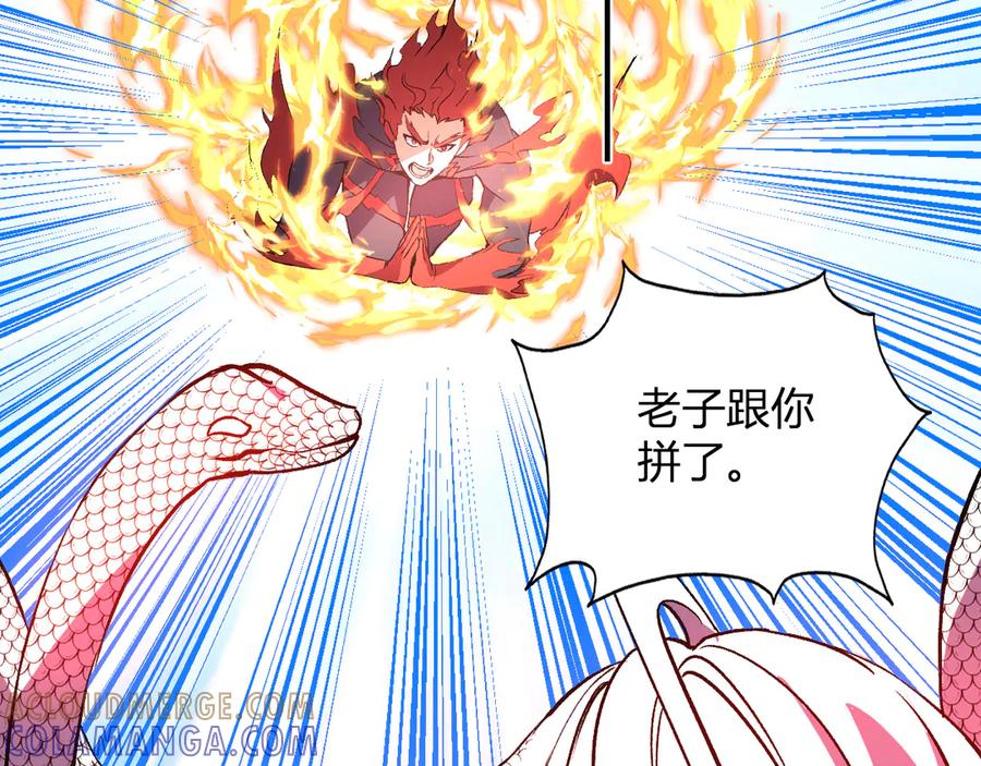 《我化身魔神，成为灭世巨兽！》第41话 终极对决 第17页