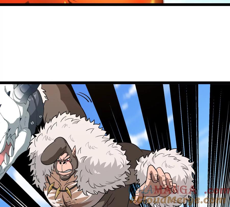 重生为怪兽什么鬼 - 第204话 蛮猿与狼牙的对决 - 第105张图