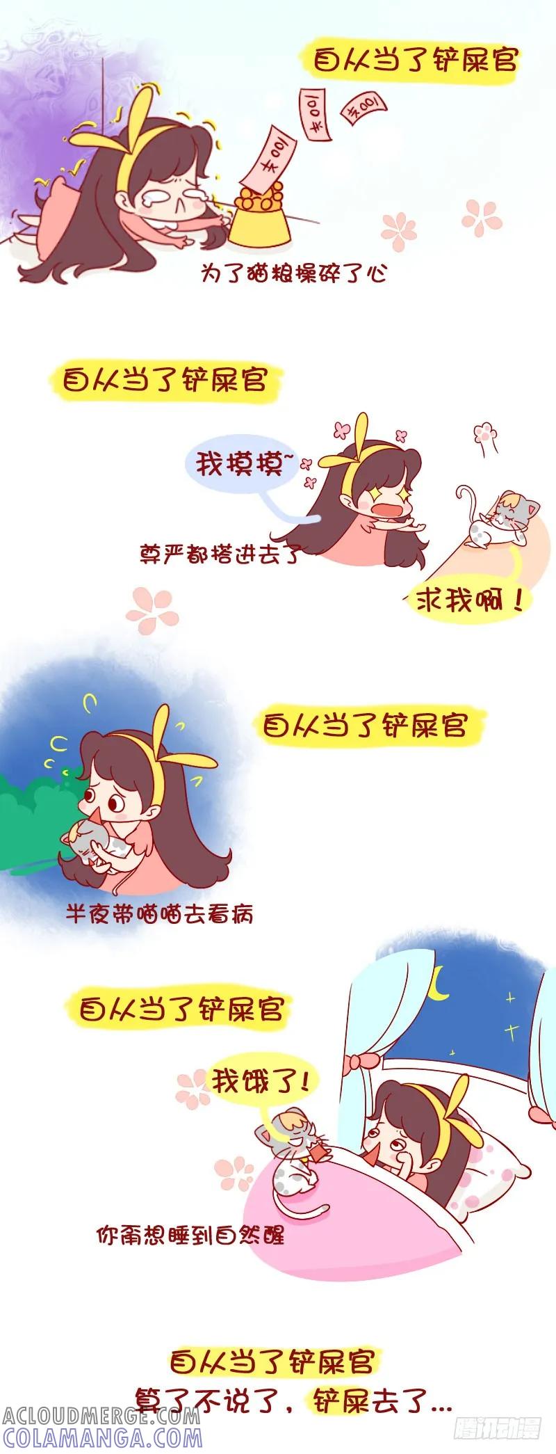 木木子漫画 铲屎官vs母亲 第3页