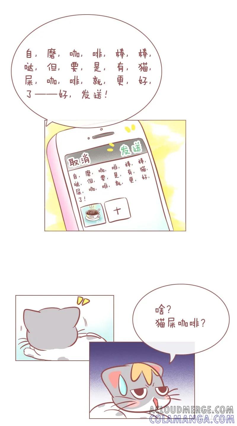 木木子漫画 铲屎的，赐于你猫屎咖啡！ 第2页