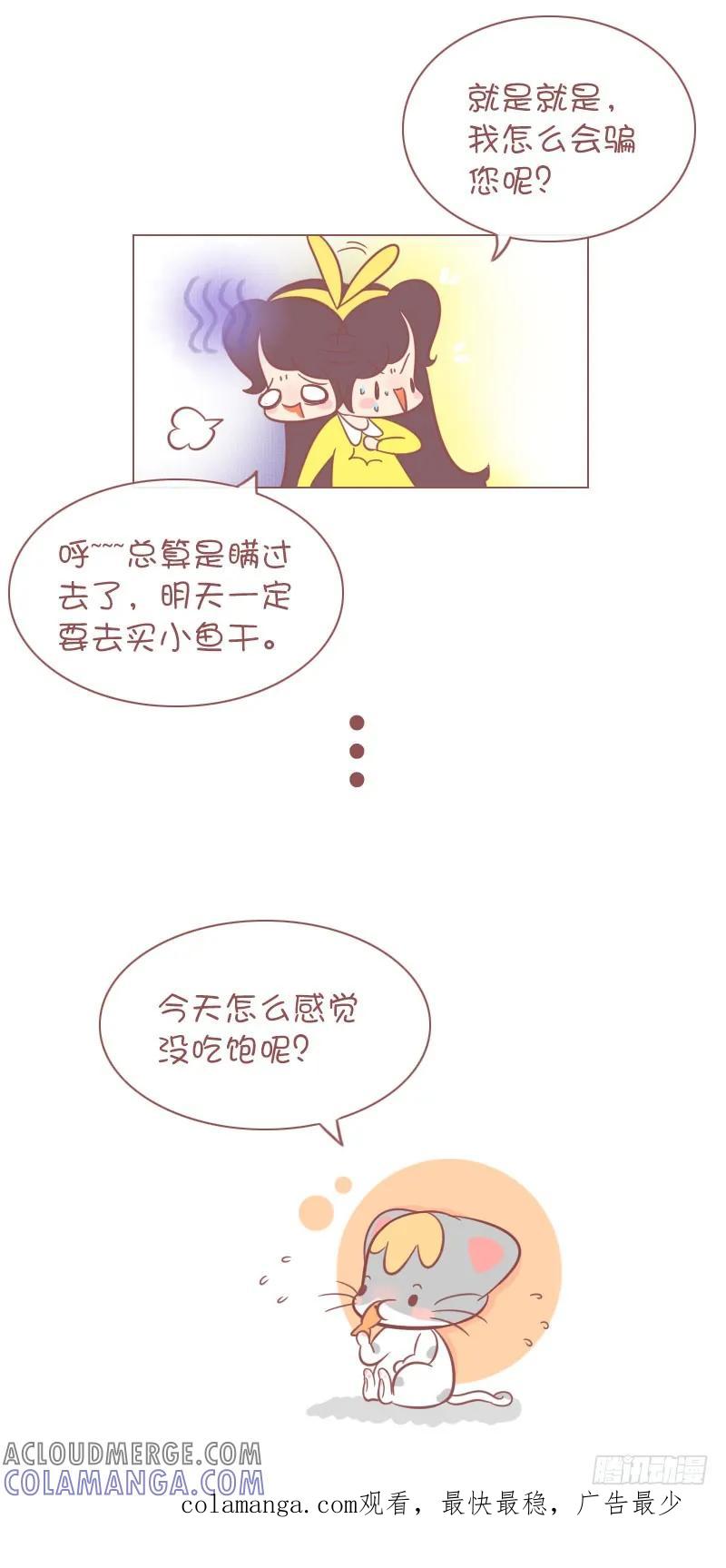 木木子漫画 亮爪，就这么多小鱼干！ 第6页