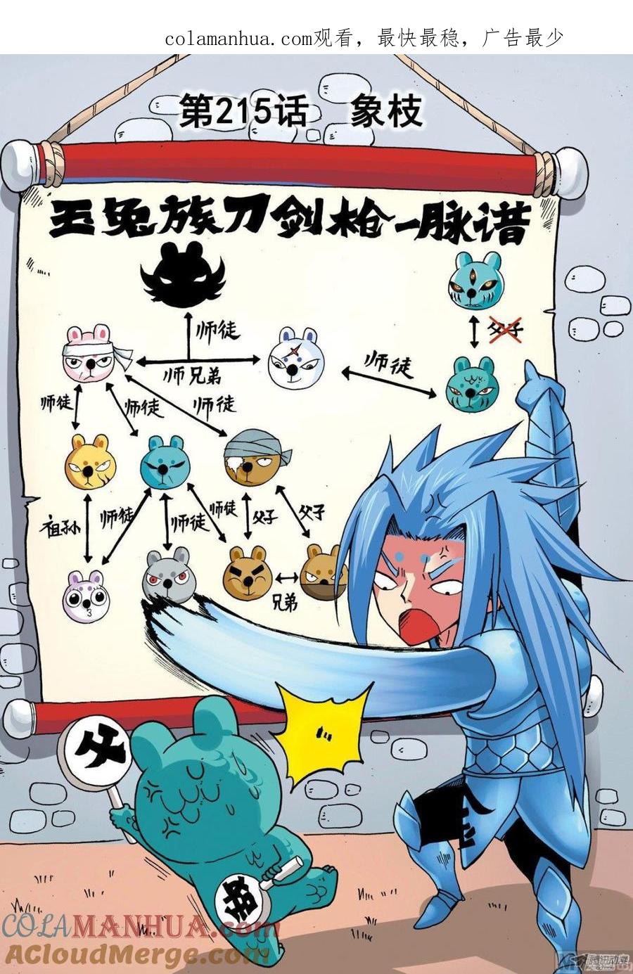 兔子帮 第215话 象枝 第1页
