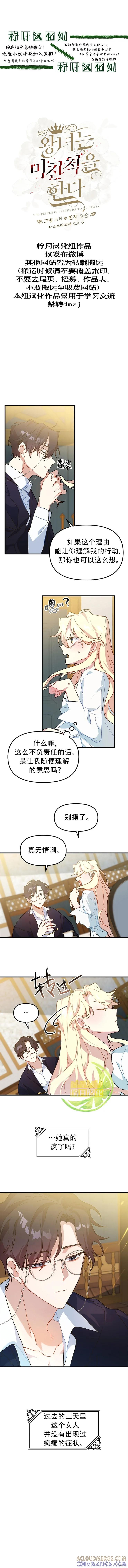《王女在装疯卖傻》第9话 第6页