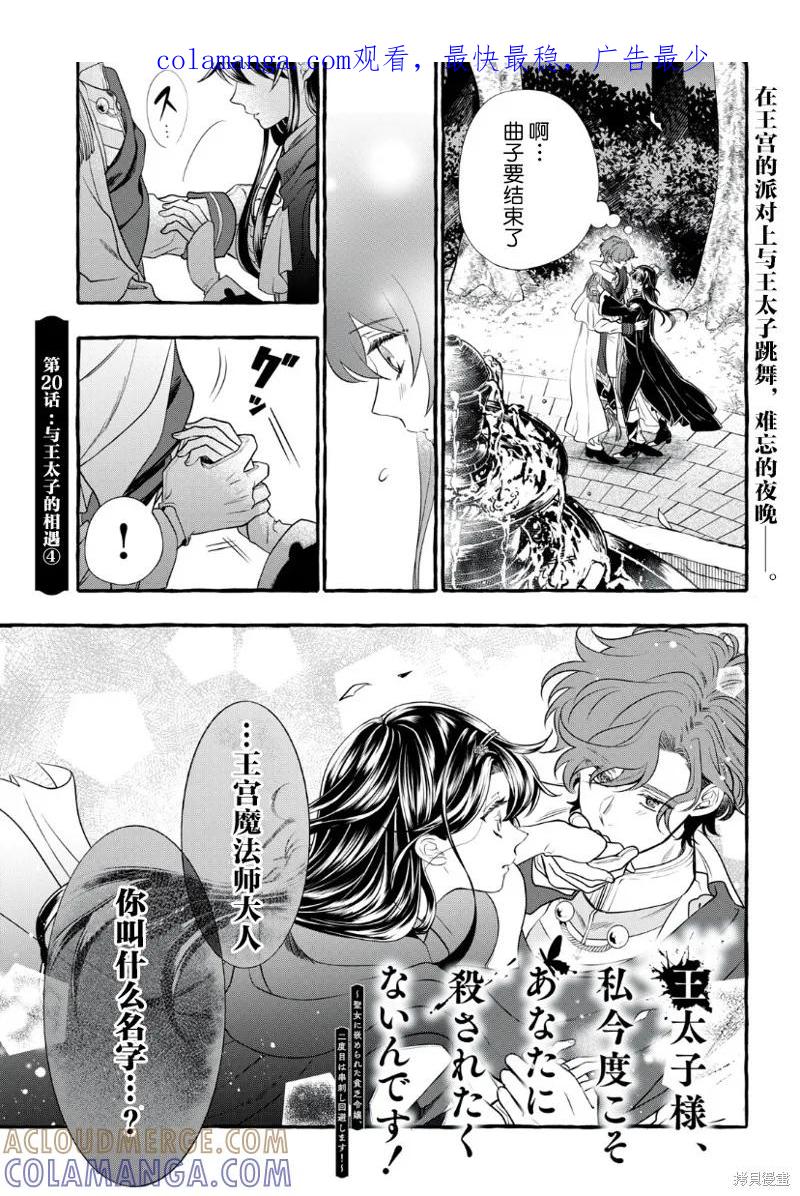 《王太子大人，这次我绝不想被你杀掉！》第20.2话 第1页