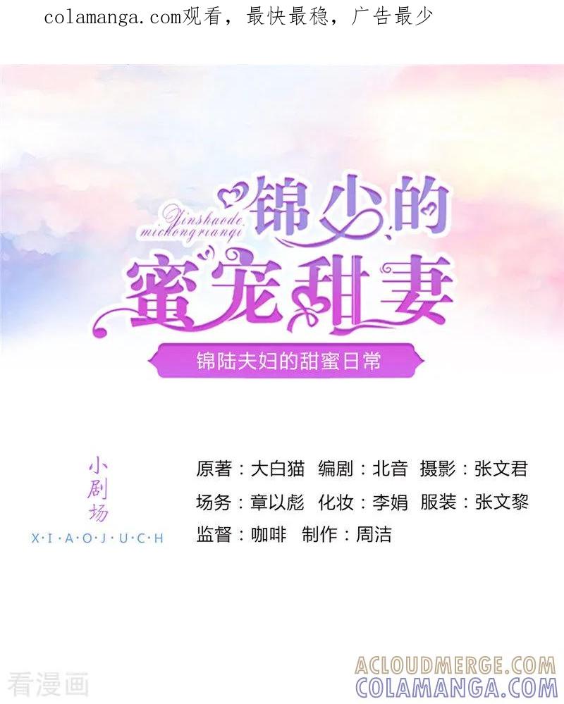 《锦少的蜜宠甜妻》彩蛋 小剧场 第1页