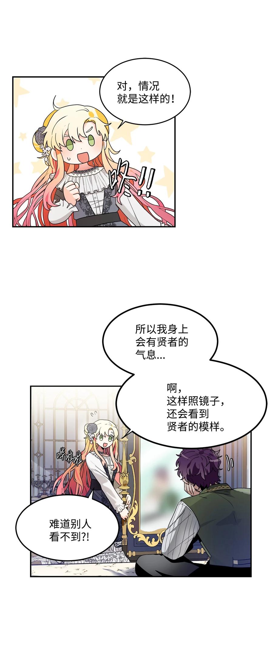 《未婚夫每天都想暗杀我》62 镜子里的贤者 第17页