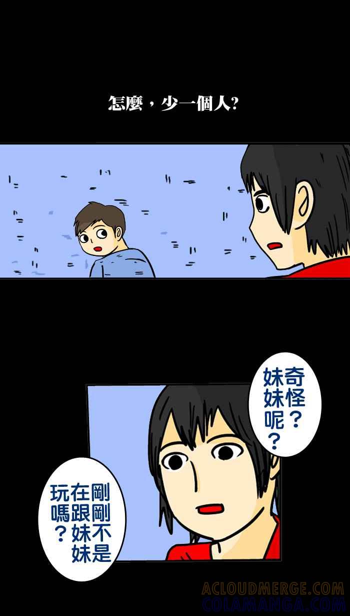 《微疼姑姑的鬼故事》[第2话] 很大的妹妹​ 第9页