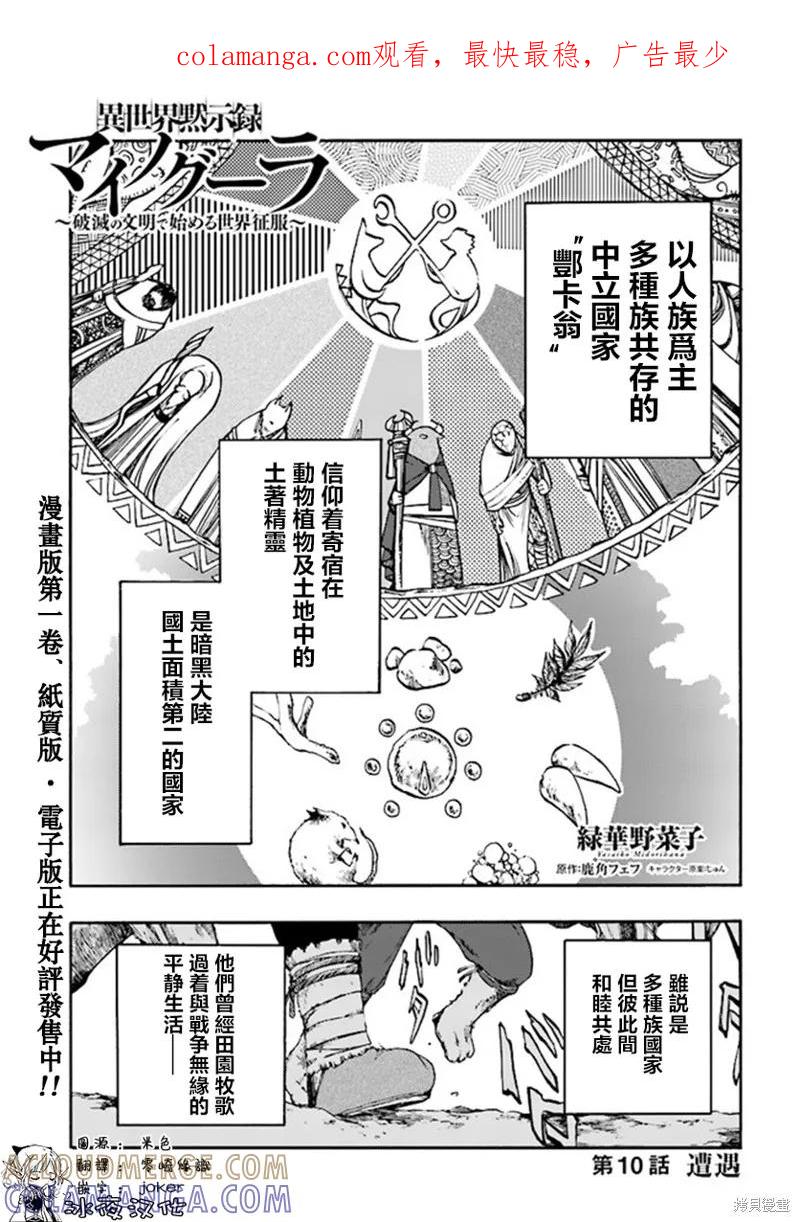 《异世界默示录米诺戈拉》第10.1话 第1页