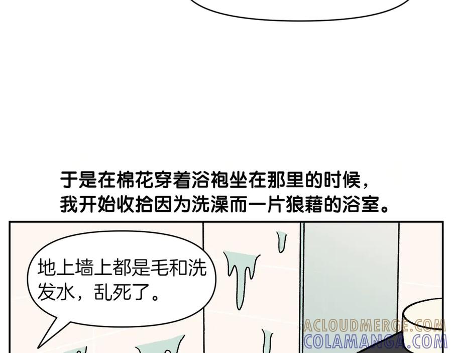 《我的狗子叫棉花》第49话 结束洗澡 第37页