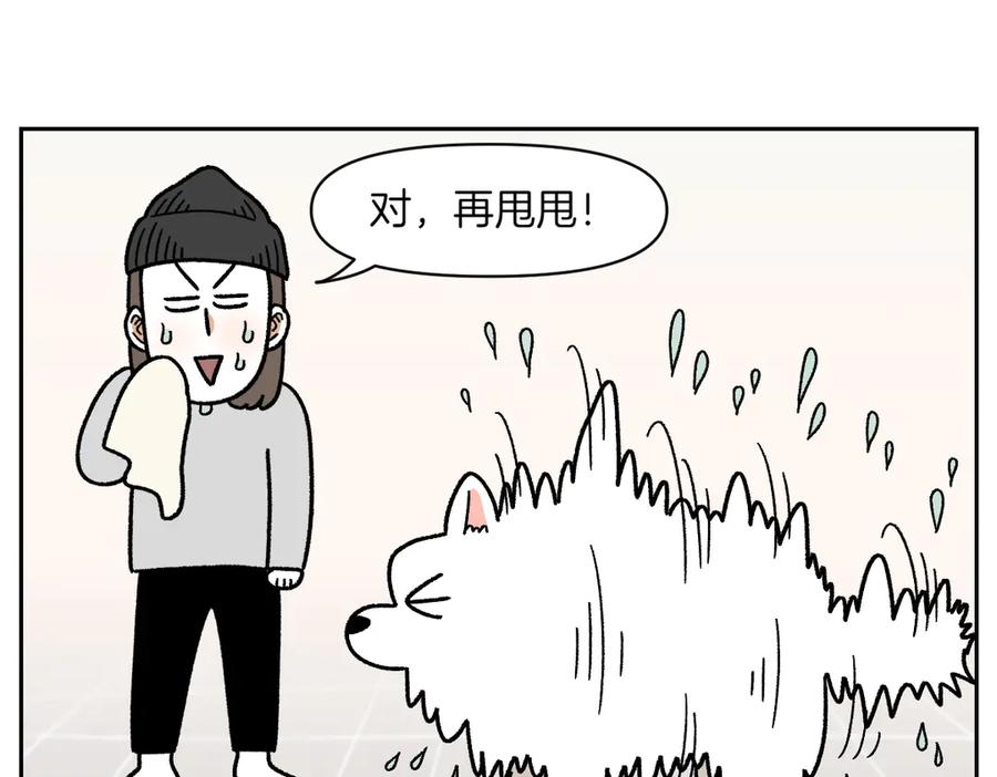 《我的狗子叫棉花》第49话 结束洗澡 第15页