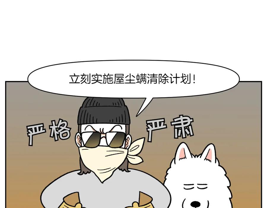 《我的狗子叫棉花》第57话 消灭家里的灰尘 第14页