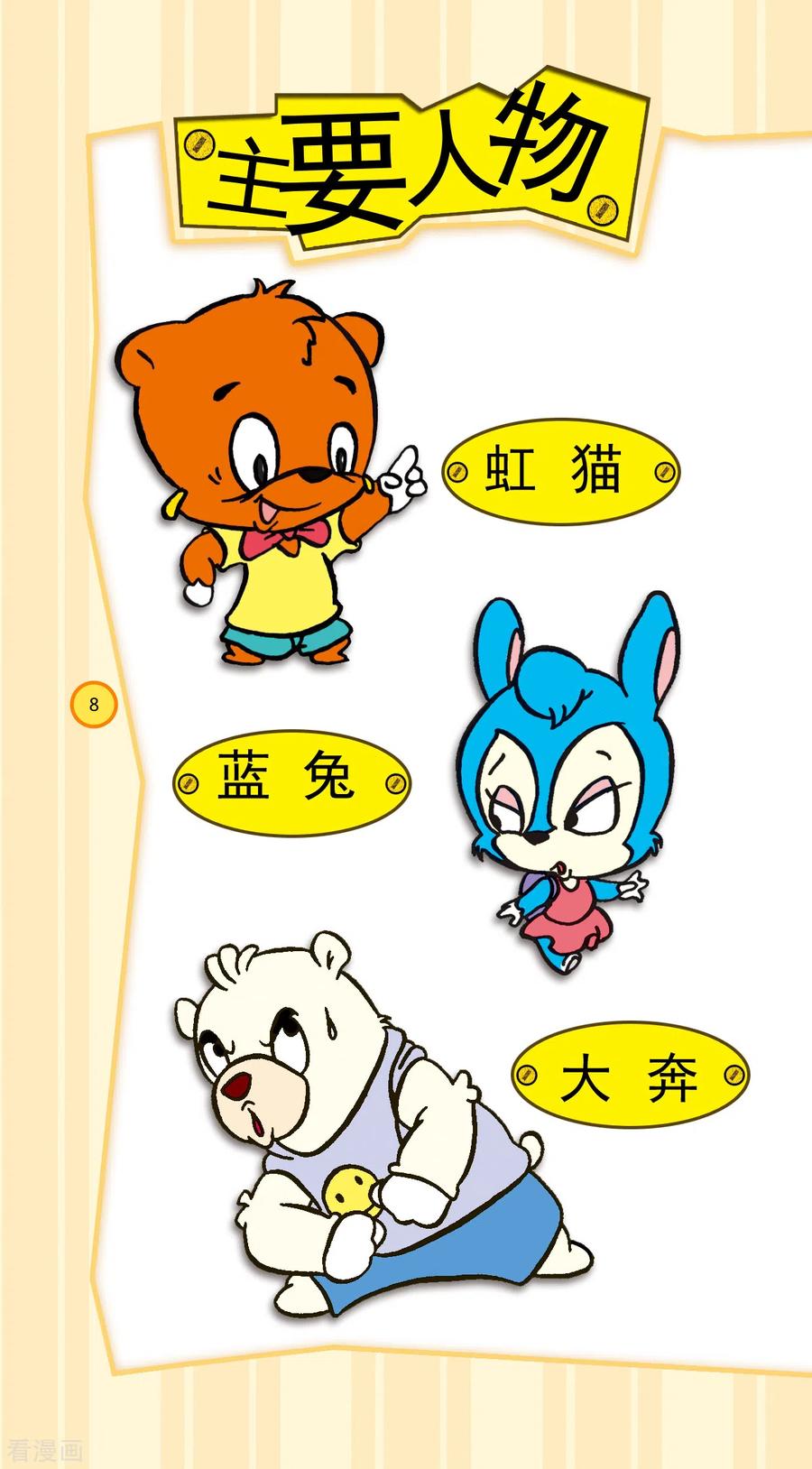 虹猫蓝兔笑画嘉年华 第1话 第6页