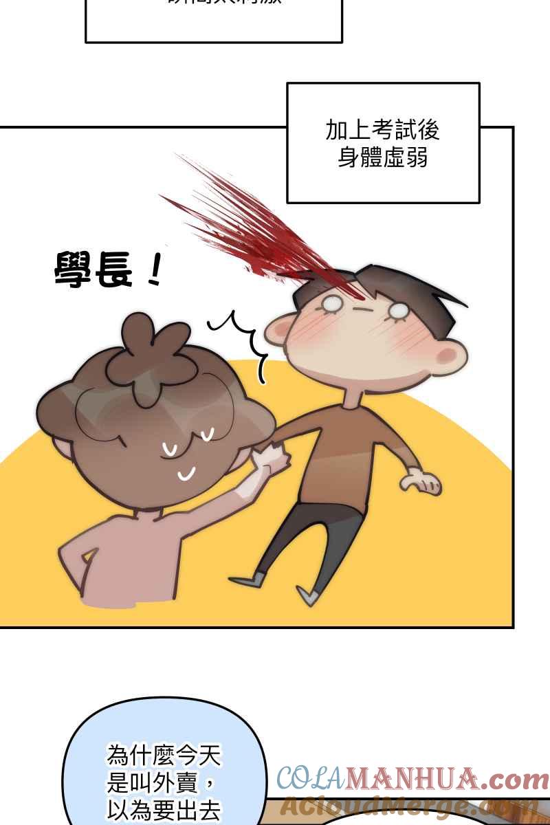 《我的室友帅哥学长》第75话 对象是他 第55页