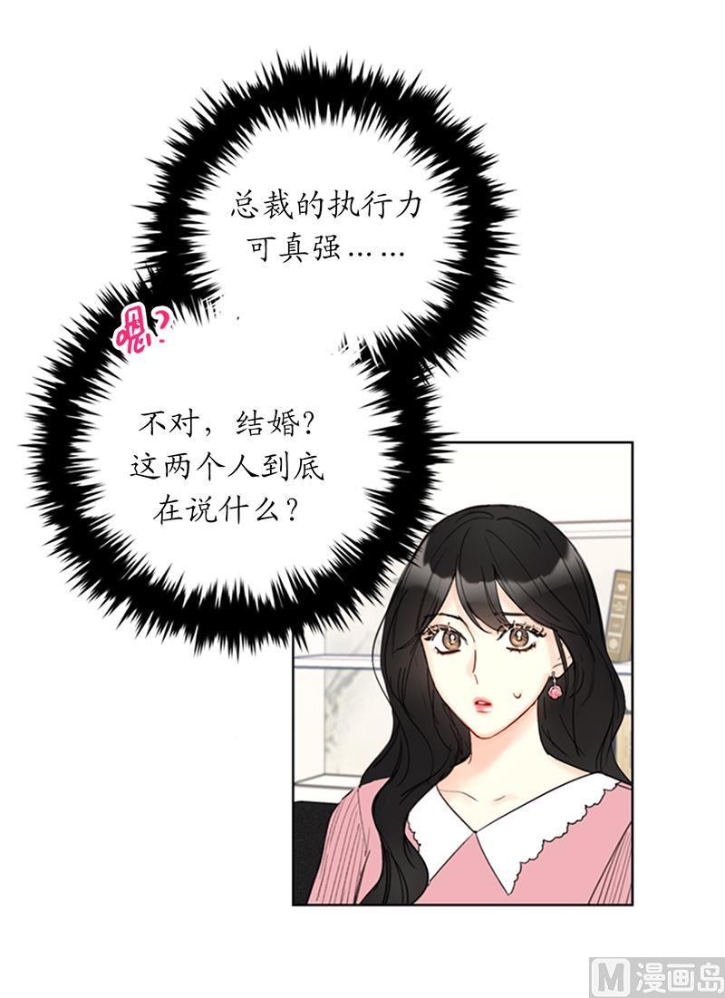 我和总裁相了个亲 - 94.你是因为什么要跟我结婚？ - 第28张图