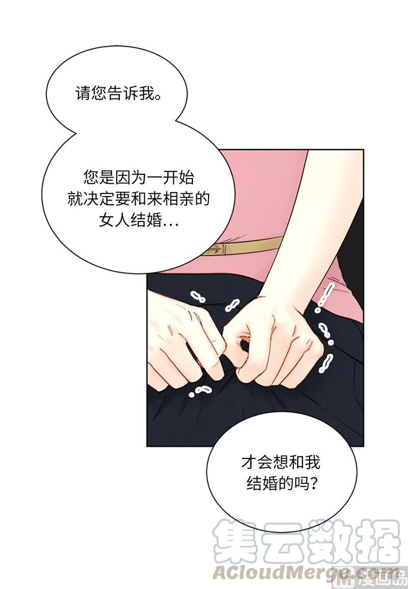 我和总裁相了个亲 - 94.你是因为什么要跟我结婚？ - 第35张图