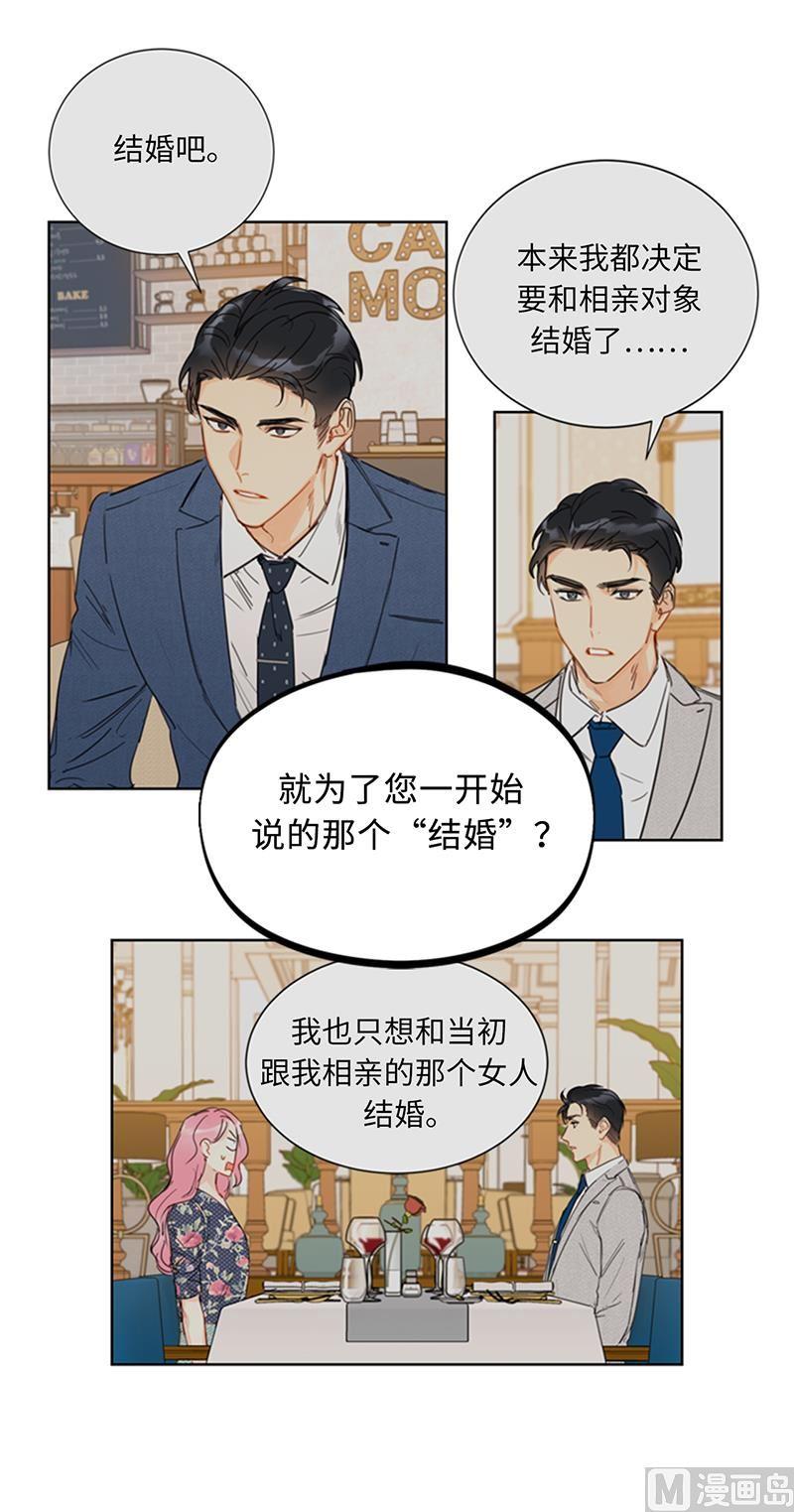 我和总裁相了个亲 - 94.你是因为什么要跟我结婚？ - 第34张图