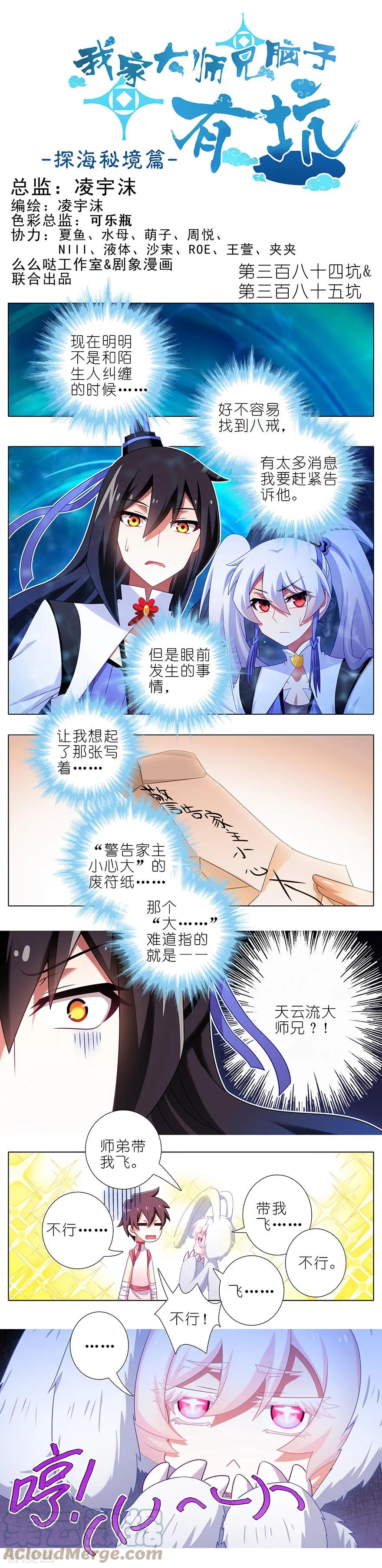 我家大师兄脑子有坑 384-385 这该死的“套路”！ 第1页