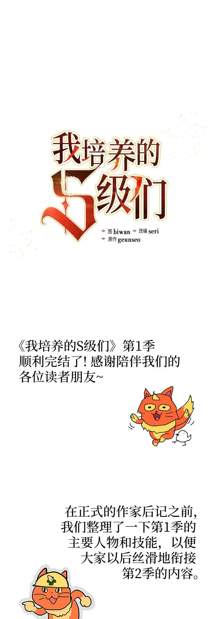 我培养的S级们 【免费】 后记1 第2页