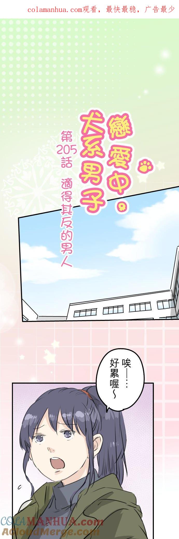 《犬系男子恋爱中》第205话 适得其反的男人 第1页