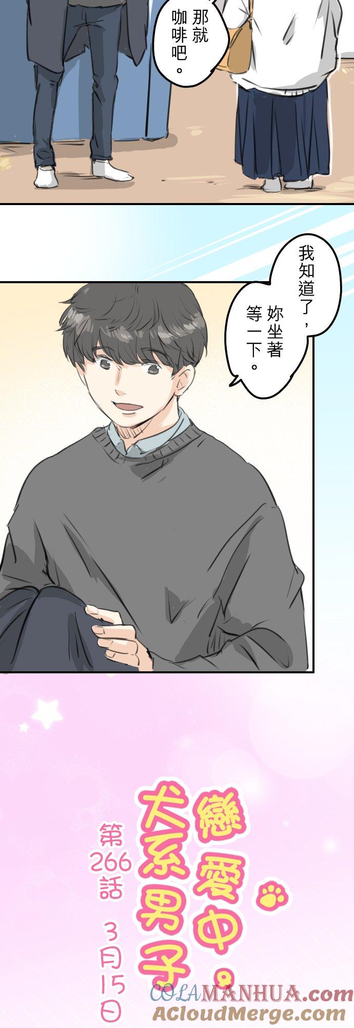 《犬系男子恋爱中》第266话 3月15日 第3页