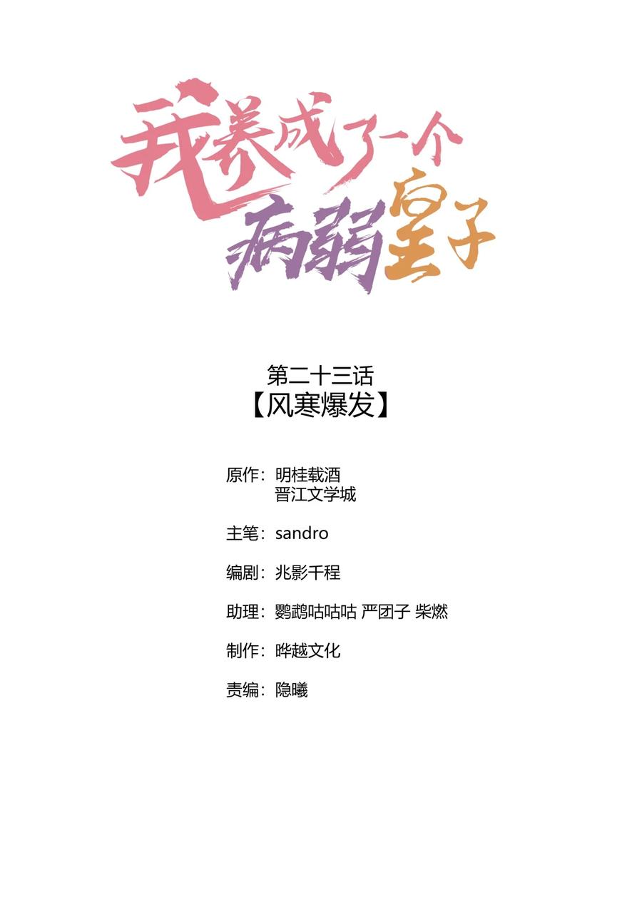 我养成了一个病弱皇子 023 风寒爆发 第1页
