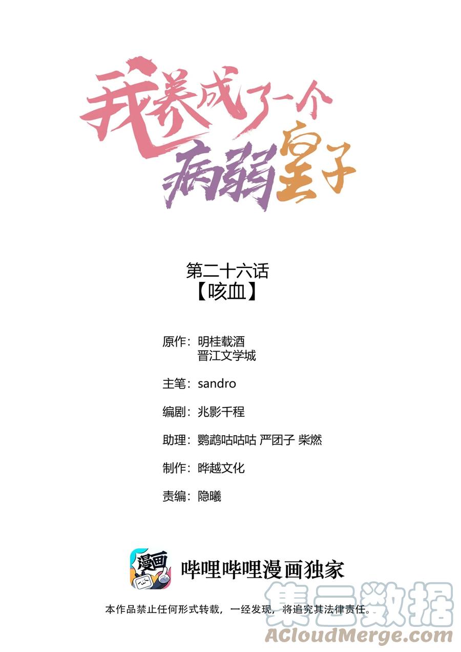 我养成了一个病弱皇子 026 咳血 第1页